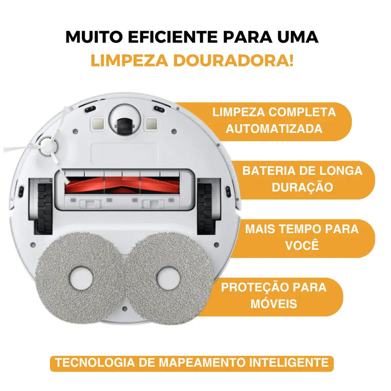 Robô SpeedBot Limpeza Premium 3 em 1 + Brinde Exclusivo (Últimas Unidades)