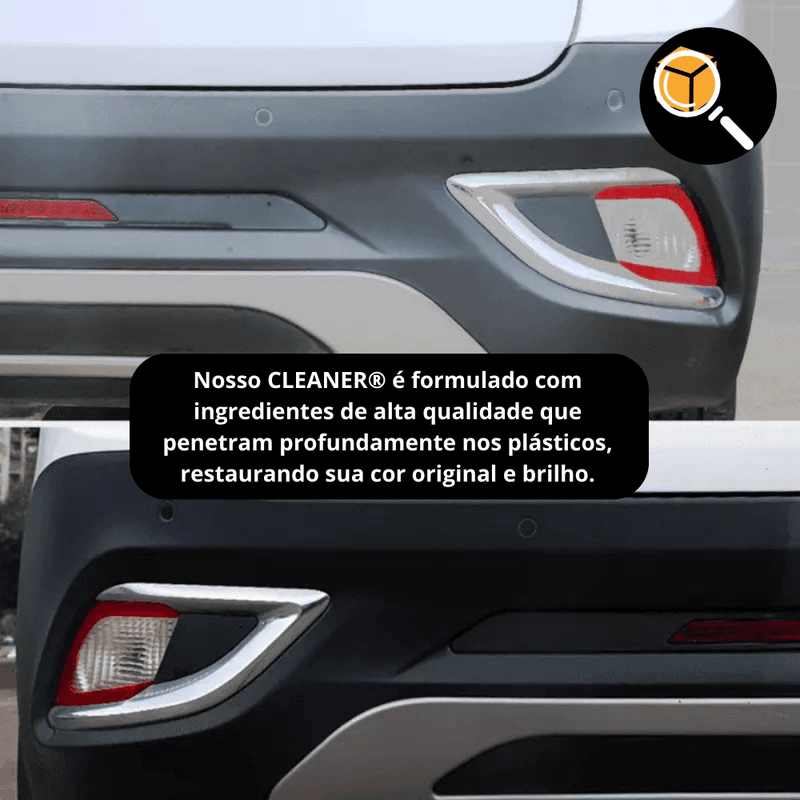 CLEANER® - Revitalizador de Plásticos Automotivos + Brinde Exclusivo - FREEDROP