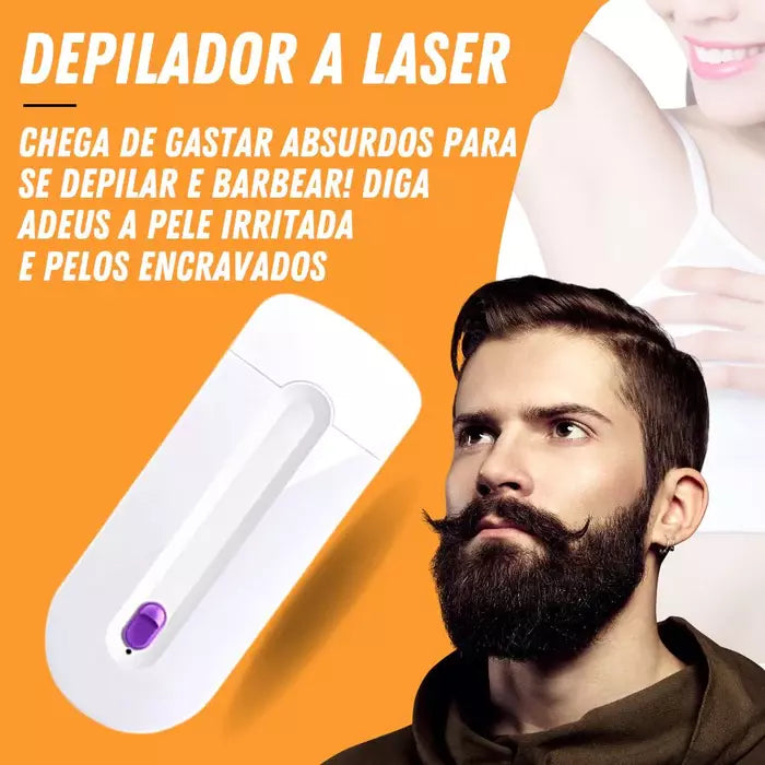 Depilador a Laser Profissional 3 em 1 + Brinde Exclusivo (Últimas Unidades)