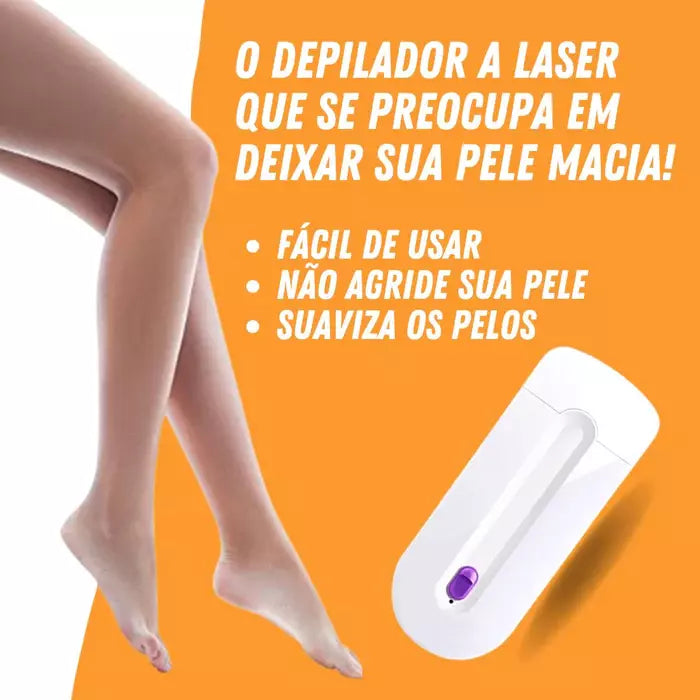 Depilador a Laser Profissional 3 em 1 + Brinde Exclusivo (Últimas Unidades)