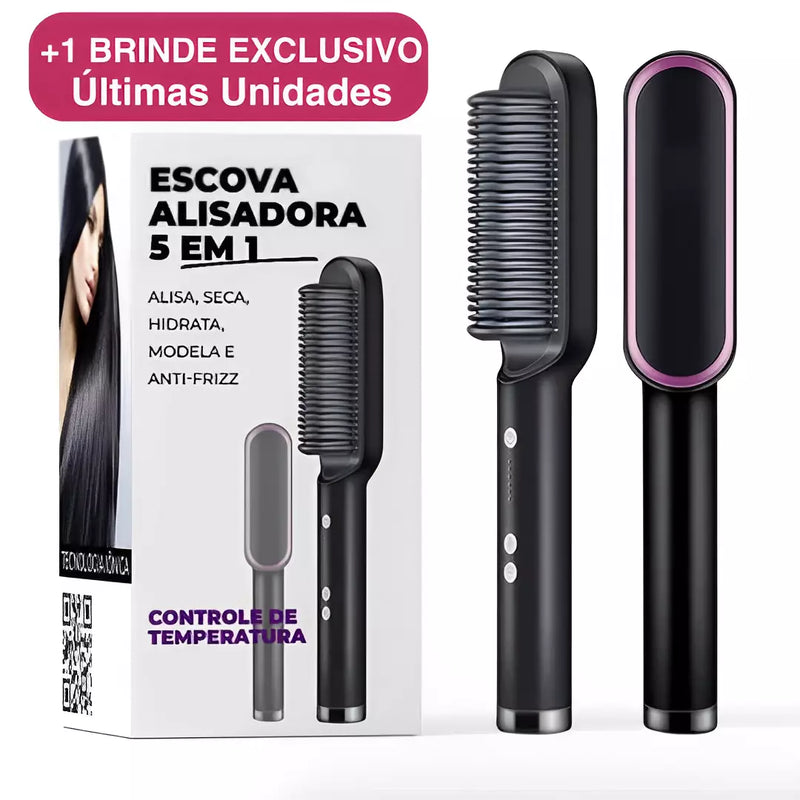 Escova MaxFlex 5 em 1 [+Brinde] - Últimas Unidades