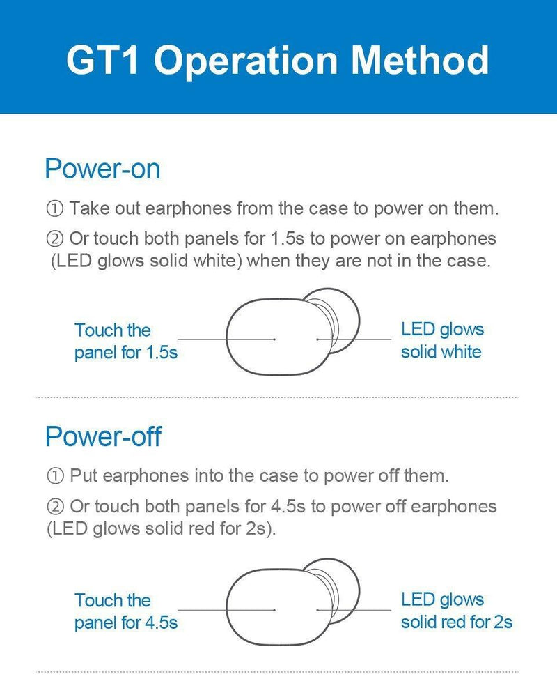 Fones Bluetooth Haylou GT1 com controle por touch, HD Stereo e redução de ruído - FREEDROP